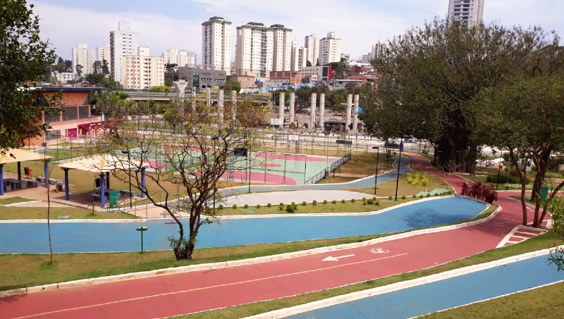 Parque próximo do Bairro Jardim Prudência